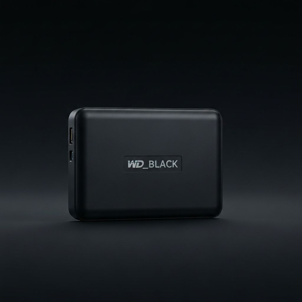 WD Black P10 Game Drive Review: A powerful and practical game storage option with a stylish design